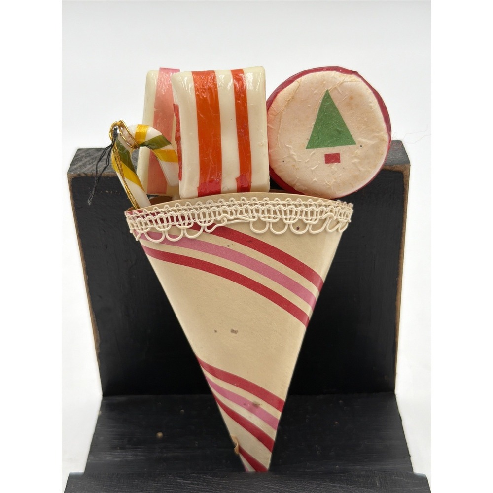Vintage Bonbon Ornament Matrix Christmas Traditions Bonbon Candy Ornament Japan